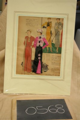 Pubblicità sartoriale, selezione moda donna